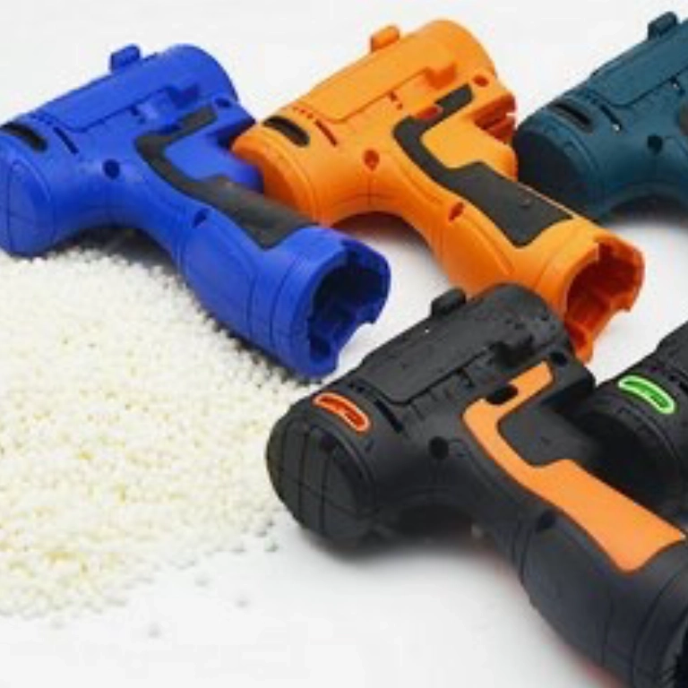 Injection bicolore