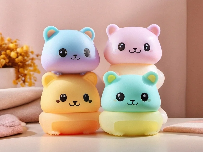 Le TPE pour figurines de jouets JUYE utilise une formule écologique sans phtalates ni halogènes, passe facilement les tests EN71 et FDA, prend en charge le surmoulage bicolore et la personnalisation de dureté complète de 0 à 100A, aidant les jouets en caoutchouc souple d'exportation à être sûrs, conformes et éclatants.
