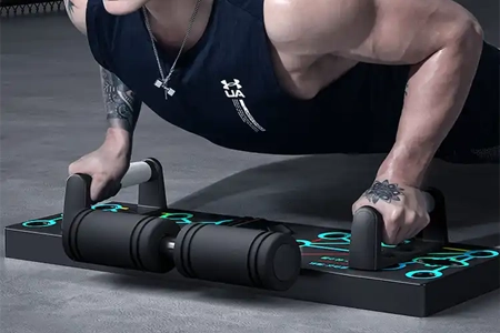 Poignées d'appareils de fitness antidérapantes et amortissantes